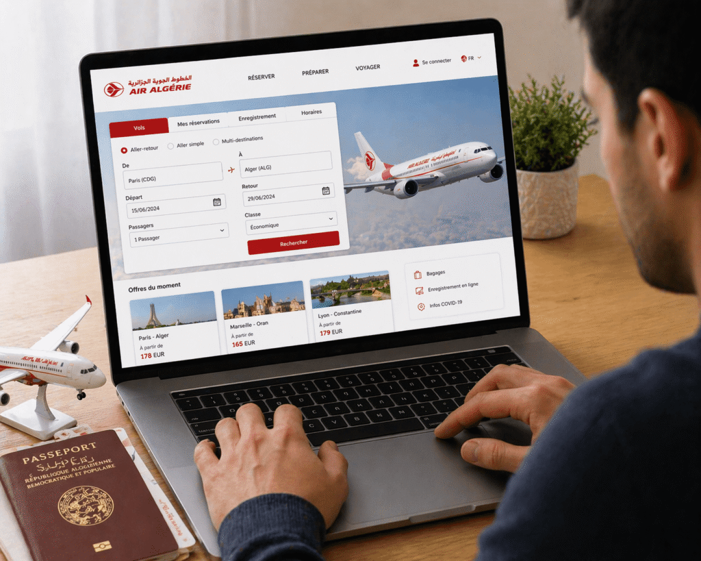 air algerie gérer ma réservation