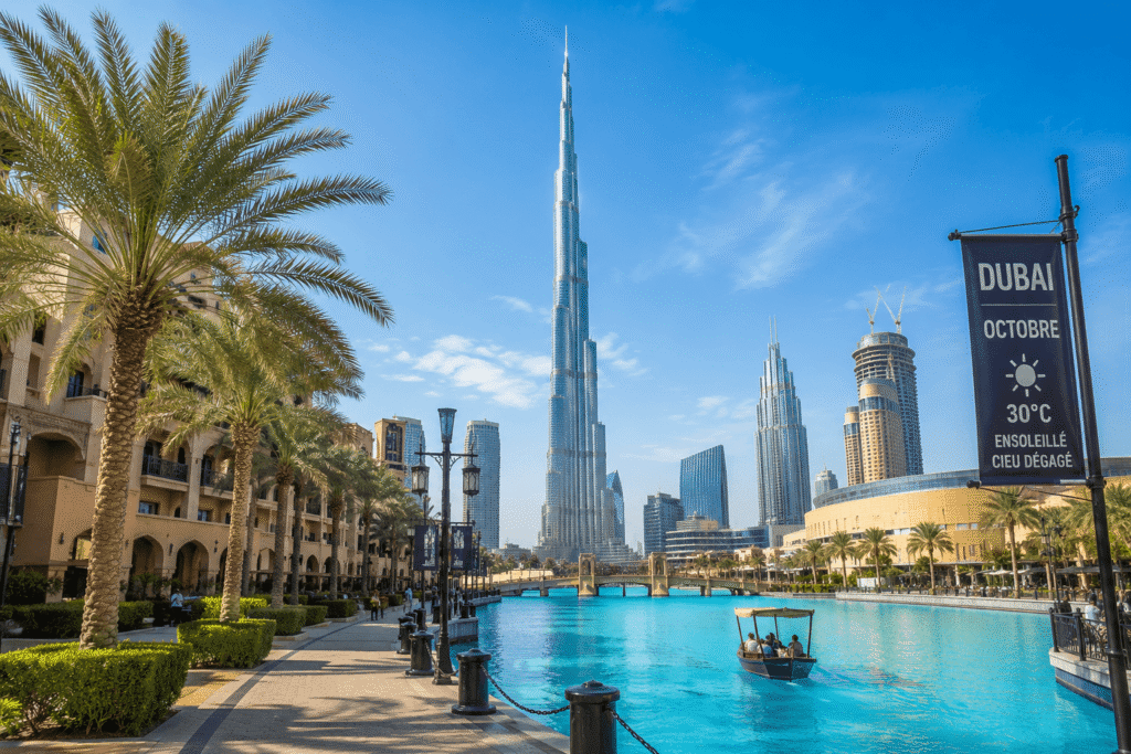 Météo Dubaï octobre